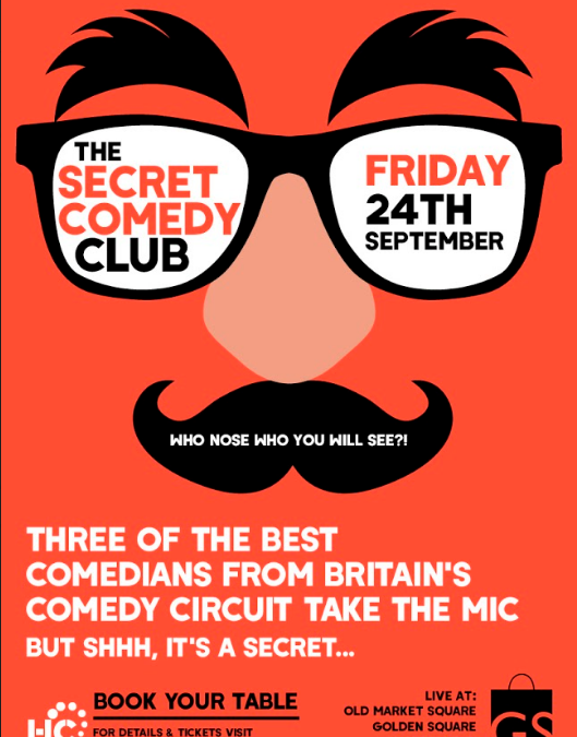 The Secret Comedy Club – 24th September 2021