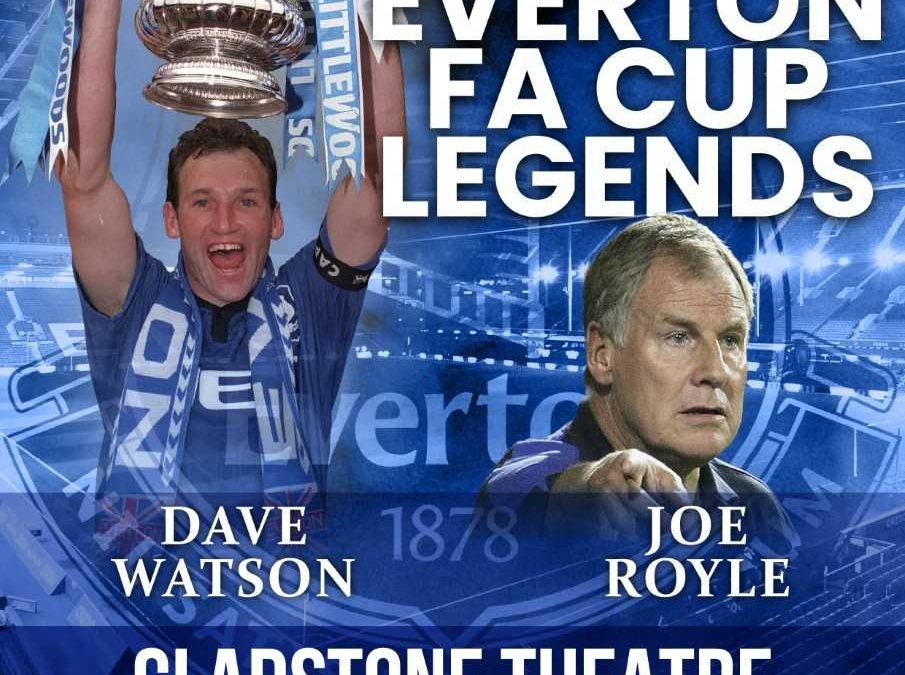 An Evening with Everton FA Cup Legends – 3rd May 2024