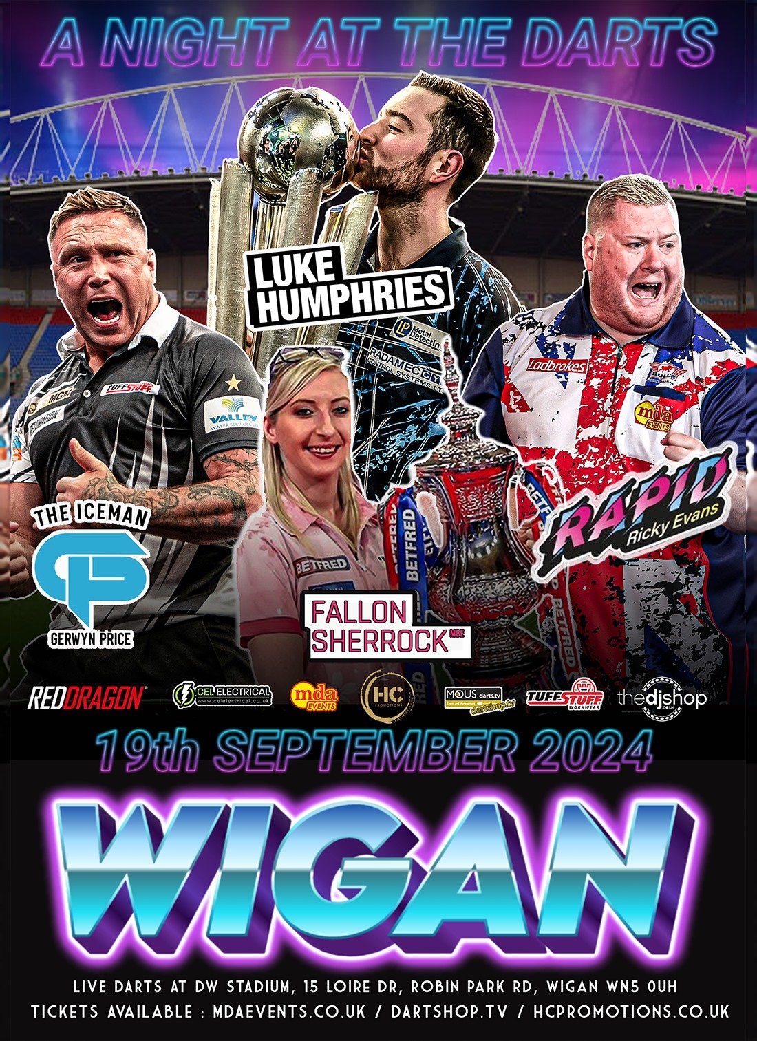 A Night at the Darts – Wigan