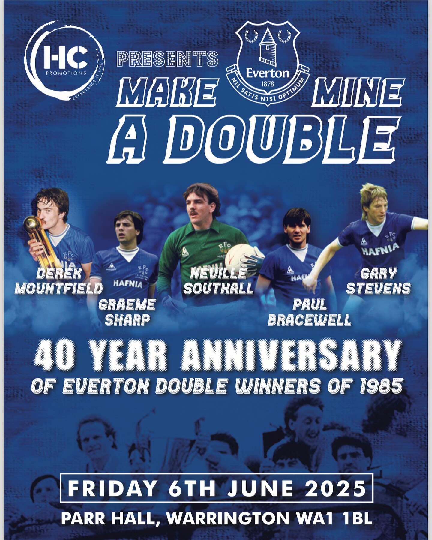 Make Mine a double EFC Legends – Warrington 5th Sept 2025 (NEW DATE!!)