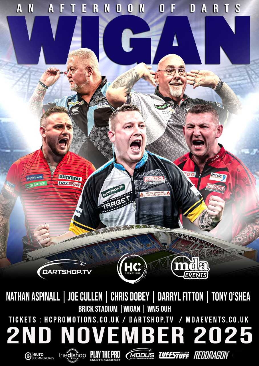 An Afternoon at the Darts – Wigan, 2nd November 2025