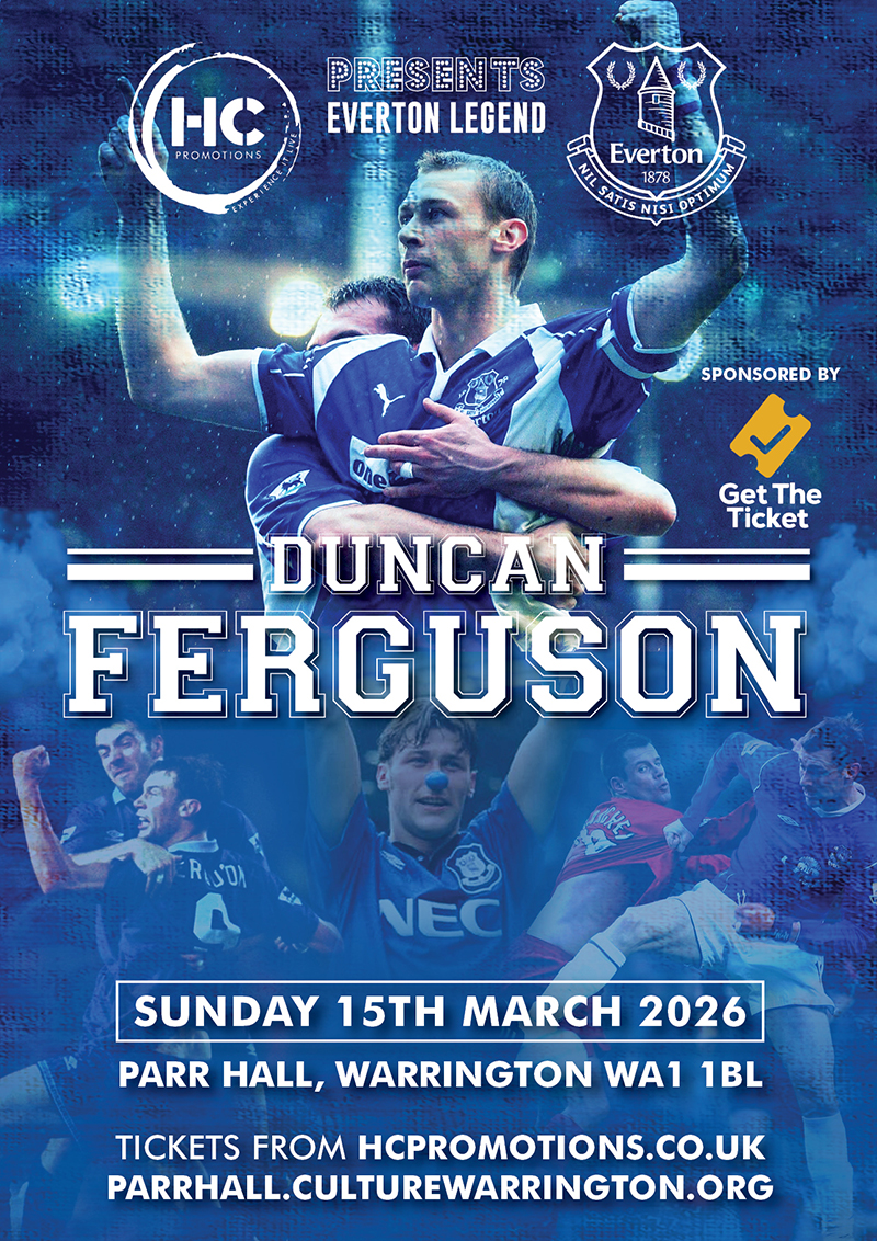 An Audience with Big Duncan Ferguson – Warrington, 15th March 2026