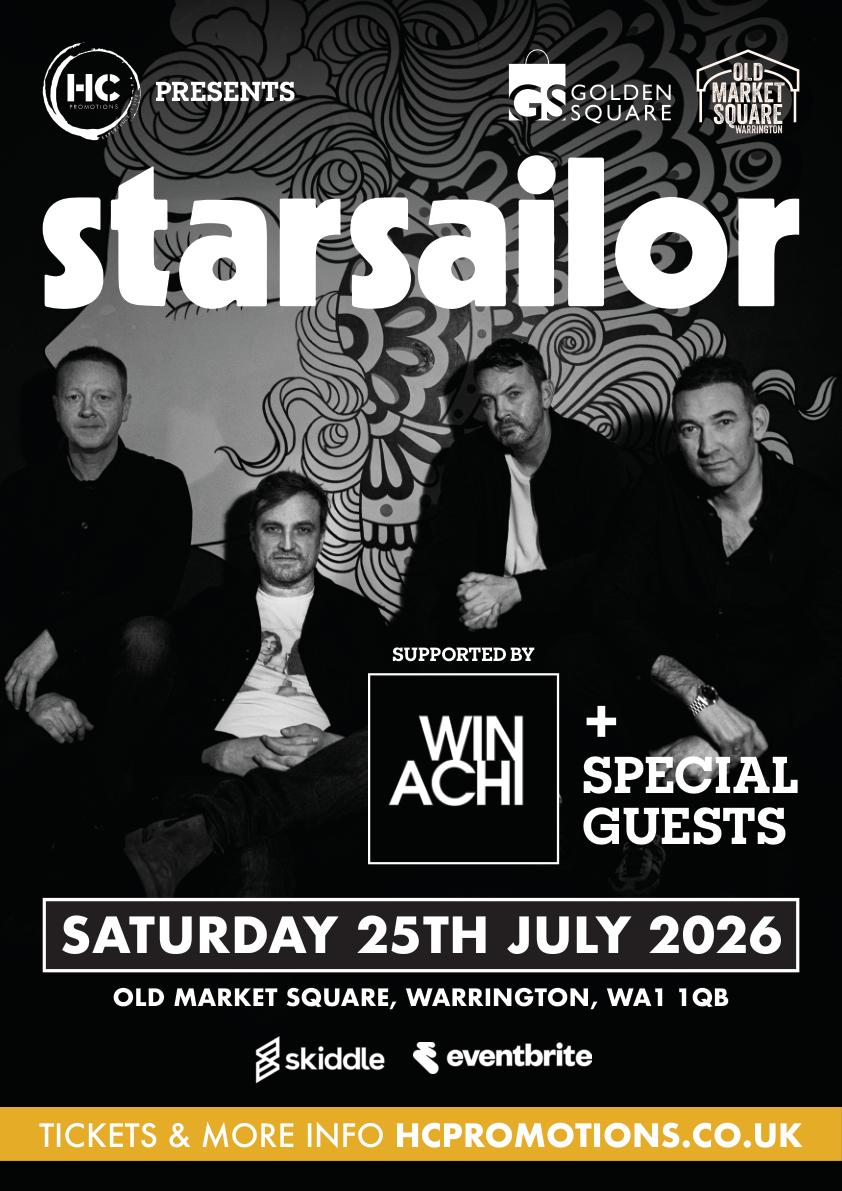 Starsailor + Special Guests – 25th July 2026