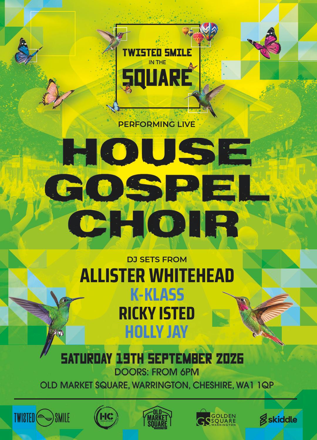 Twisted Smile in the Square – 19th September 2026